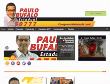 Tablet Screenshot of paulobufalo.com.br